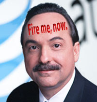 Ralph de la Vega begs AT&T shareholders to fire him