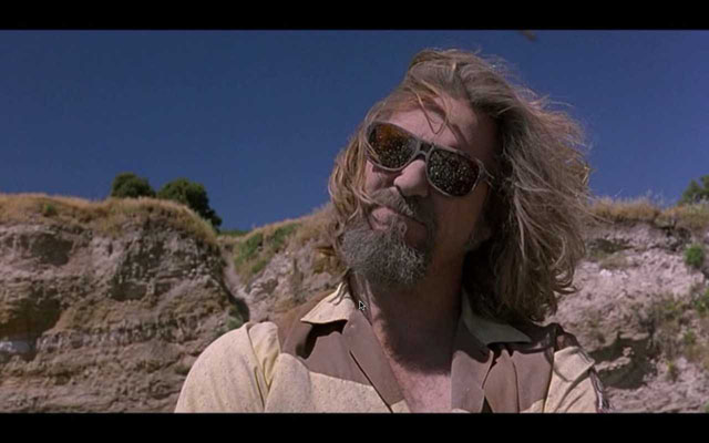 the Dude, Donny’s ashes on his face